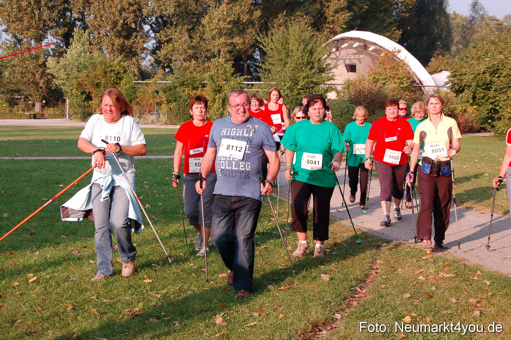 0095 Stadtlauf Neumarkt Nordic Walking 190909